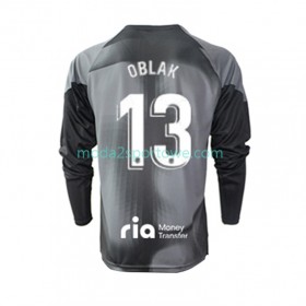 Koszulka Atlético Madryt Jan Oblak 13 Bramkarska Wyjazdowe Stroje Piłkarskie 2022/23 Długi Rękaw